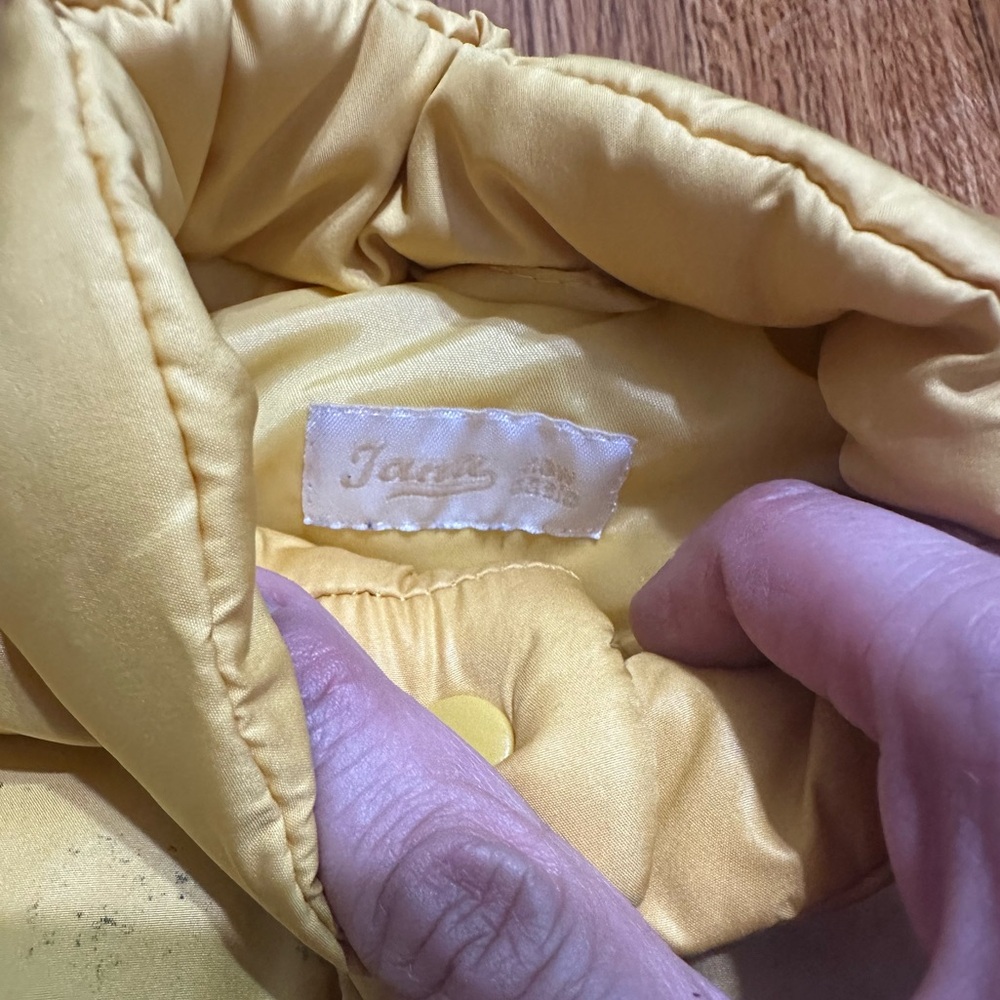 Yellow Puffer Jacket - Picture 3 of 4